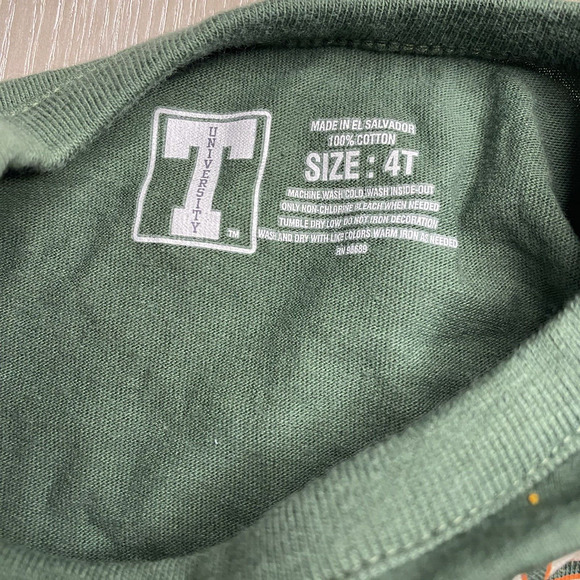 Hurricanes University of Miami Toddler T-Shirt Girls The U Logo‎ NCAA 4T NEW - Picture 4 of 4